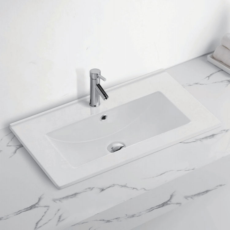 Πώς μπορώ να επισκευάσω και να διατηρήσω τις γρατσουνιές στον κεραμικό νεροχύτη του μπάνιου μου;